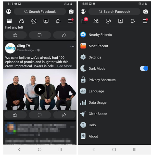 Facebook Rolls Out Dark Mode To Facebook Lite App