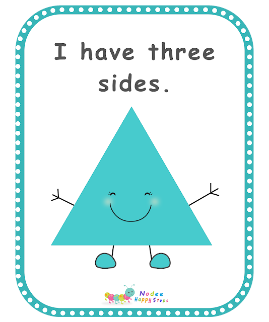 Shape Story for Kindergarten Triangle