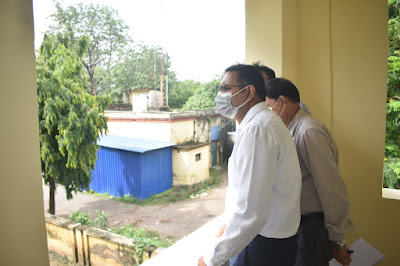 DM inspected: डीएम ने किया बोधगया सम्मेलन केन्द्र की निरीक्षण, DM inspected Bodhgaya convention center, AnjNewsMedia