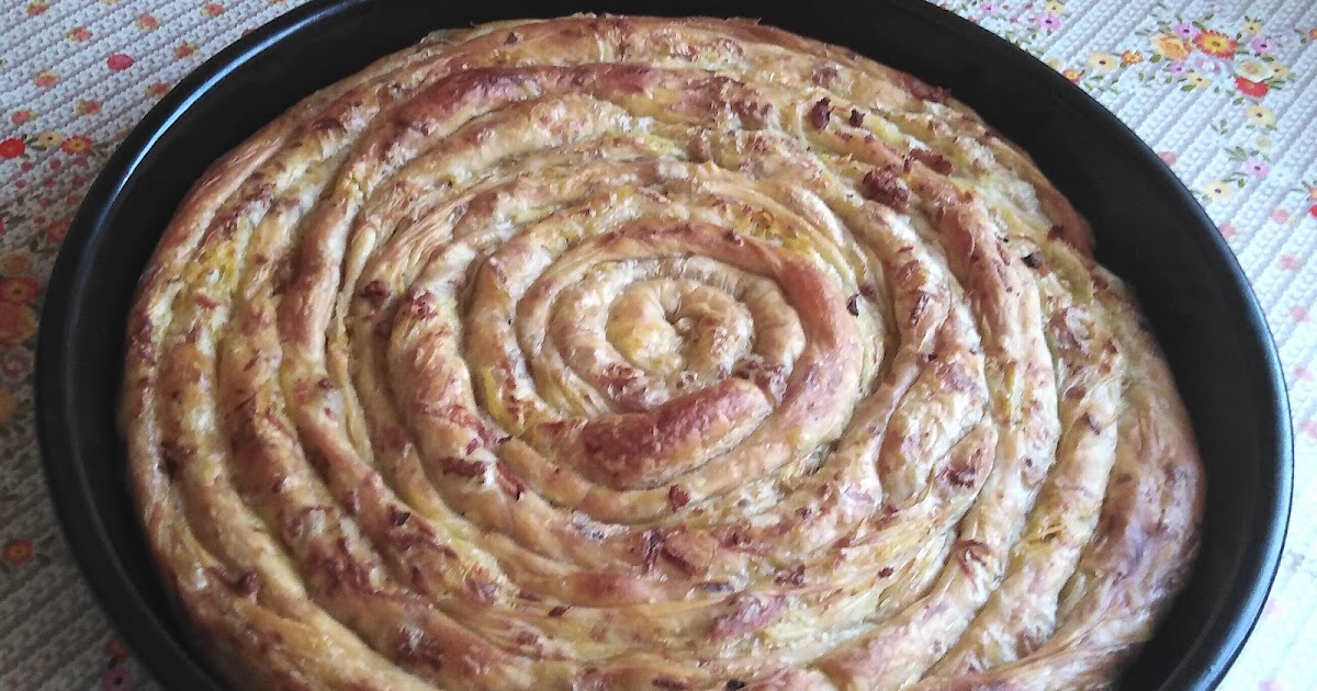 Danina kuhinja Pita sa mesom i krompirom ( Šareni burek)