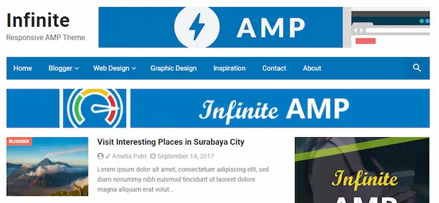 إضافة صور و فيديوهات و صفحات الجوال المسرعة AMP how to add amp to blogger templates