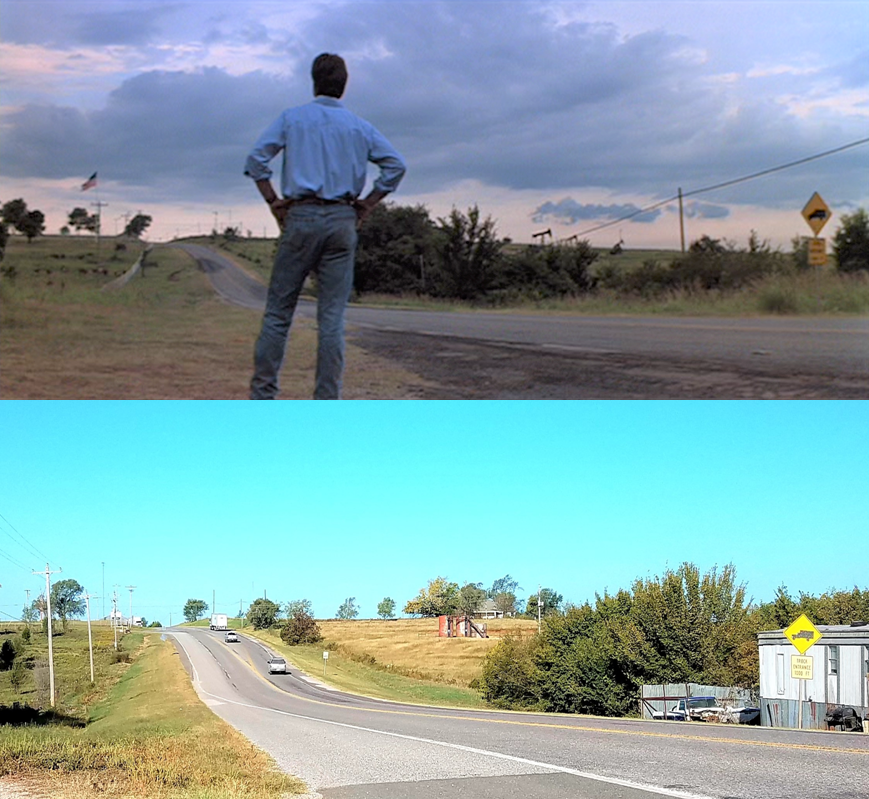 Then & Now Movie Locations Twister