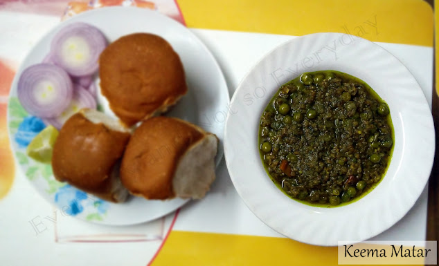 Irani Hotel Style Keema Matar