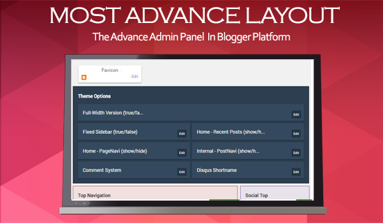 Molly Elegant Blogger Template
