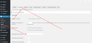 Poner el stock en los productos de WooCommerce