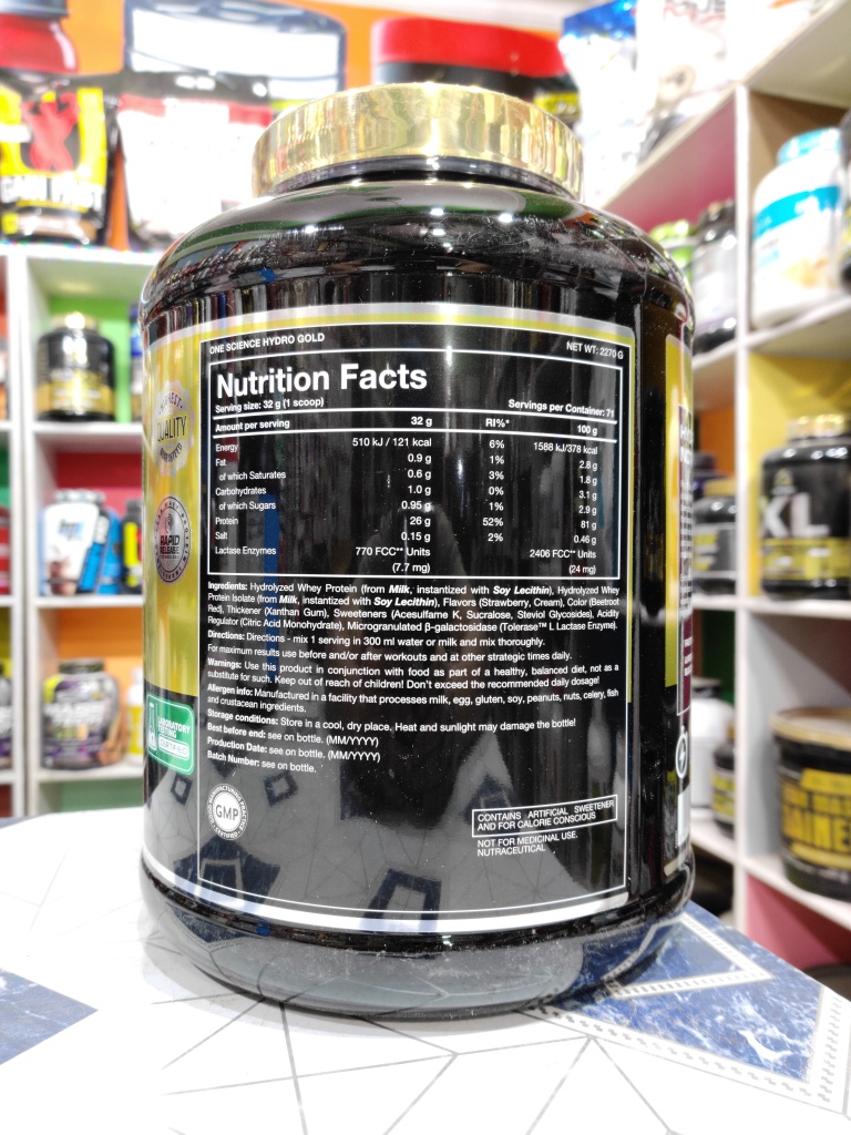 One Science Hydra Whey Protein 2 27 Kg 71 Servings Ncr Food Supplements