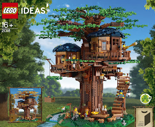set LEGO 21318 Tree House