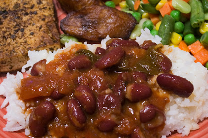 Puerto Rican Rice And Bean - Arroz Con Gandules How To Make Puerto Rican Rice And Pigeon Peas - I prefer pink or red beans, but you can also use kidney beans if you like.