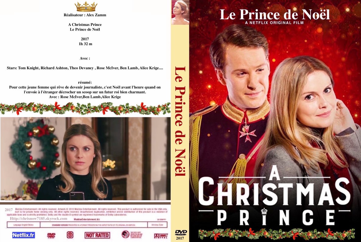 Film De Noël Romantique Avec Prince C'est un beau téléfilm : Noël et Romance...Chrisnow: Le prince de Noël