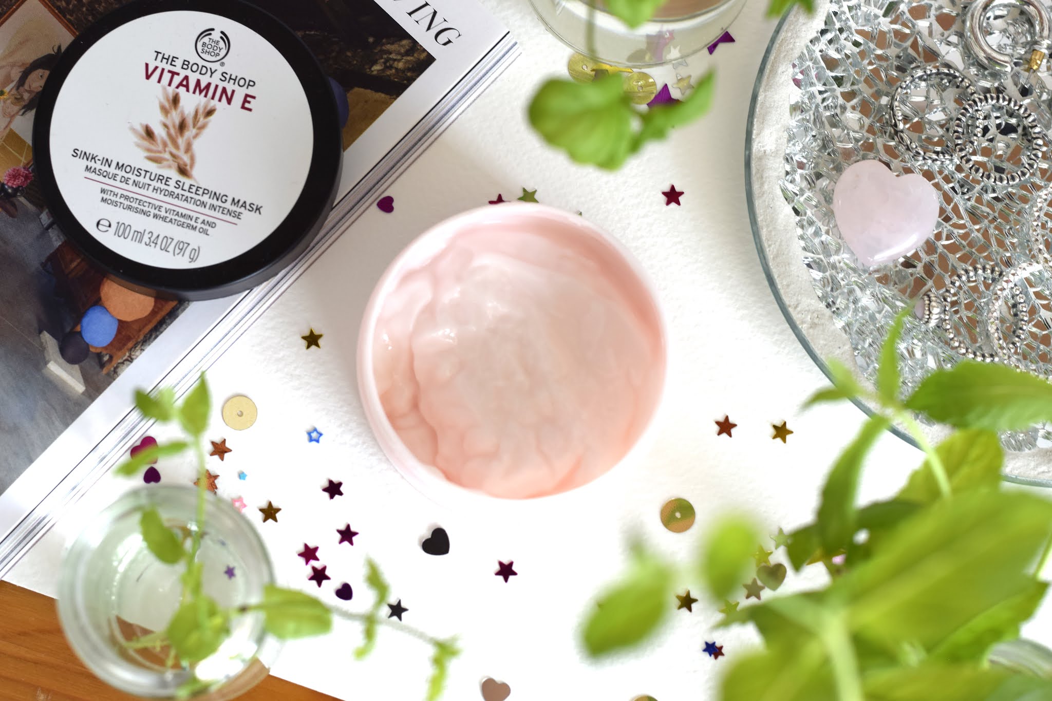 THE BODY SHOP VITAMIN E MOISTURE SLEEPING MASK REVIEW* GraceBee