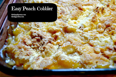 Easy Peach Cobbler