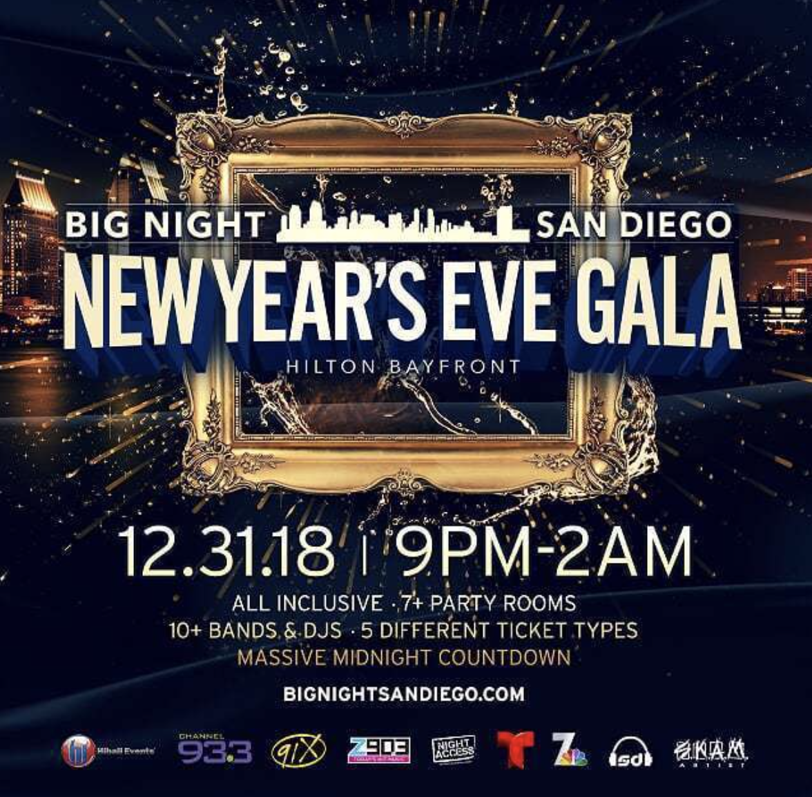 SanDiegoVille San Diego's Ultimate New Year's Eve Bash Returns To