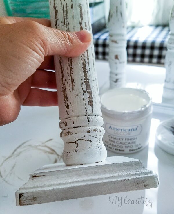 How to Make Spindle Candlesticks from an Old Chair DIY Beautify