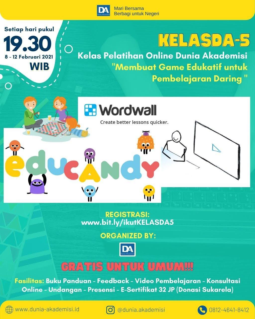 Educandy Membuat Game Interaktif Untuk Siswa Eric Kunto Aribowo