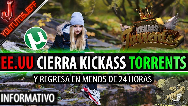 EE.UU cierra el sitio Kickass Torrents y regresa el mismo dia | 2016