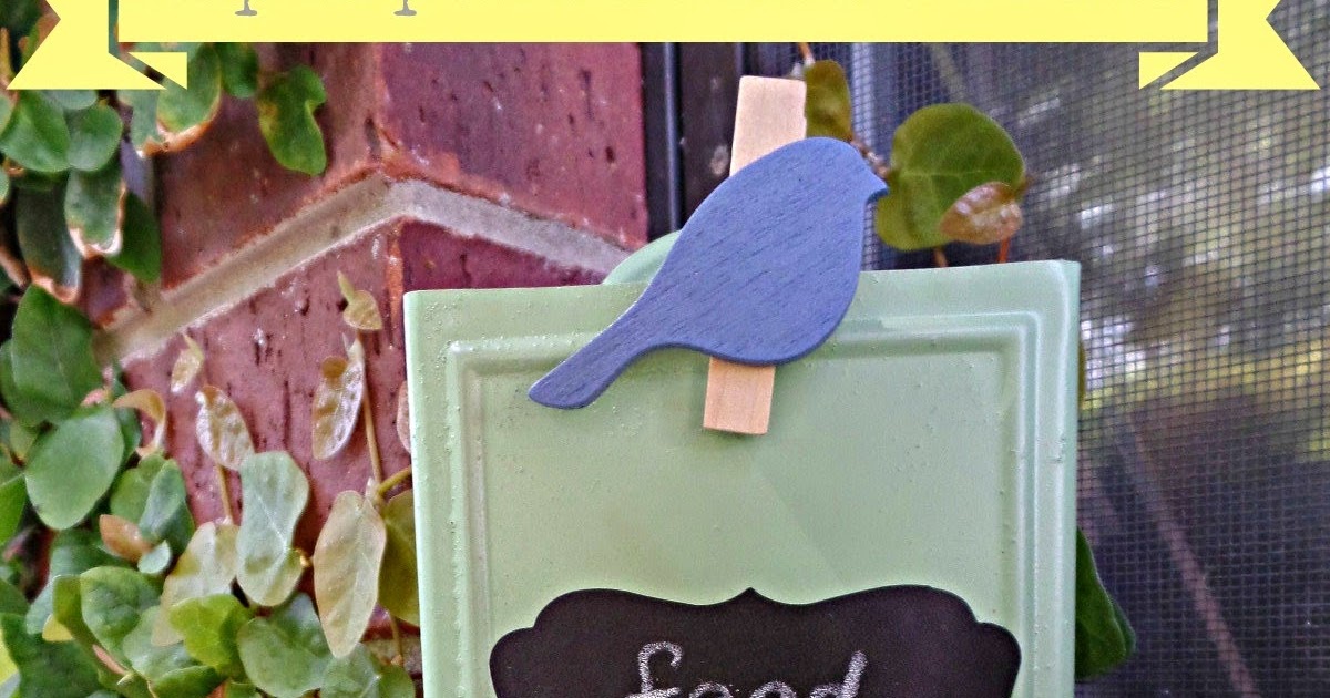 Earth Day Inspired Bird Feeder from Vintage Match Holder! My Thrift