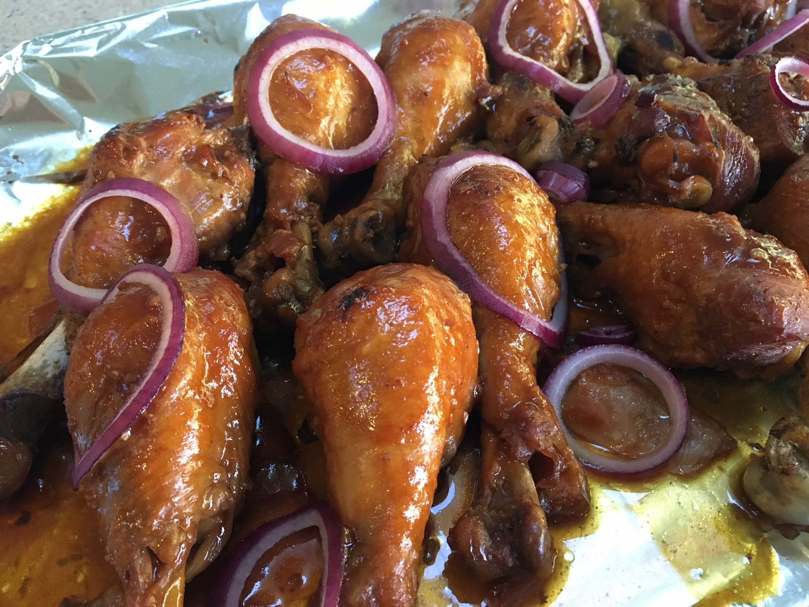 pass the peas, please instant pot ginger garlic drumsticks