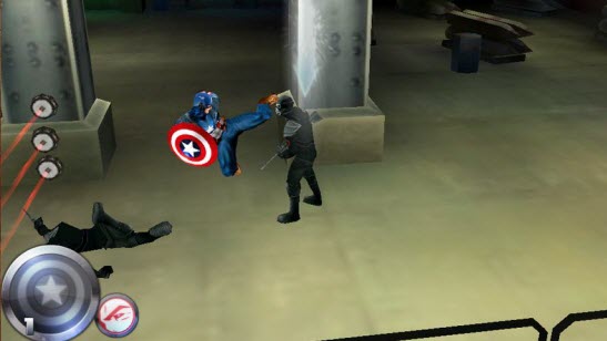 Captain America 3D Game for Android