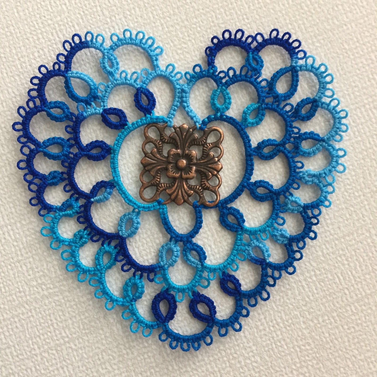 Tatting by the Bay Stiffening beaded tatting