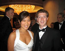بل جيتس" صاحب موقع التواصل الاجتماعى "الفيس بوك" وزوجته