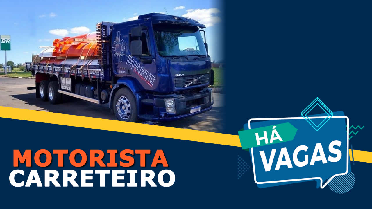 vaga para motorista