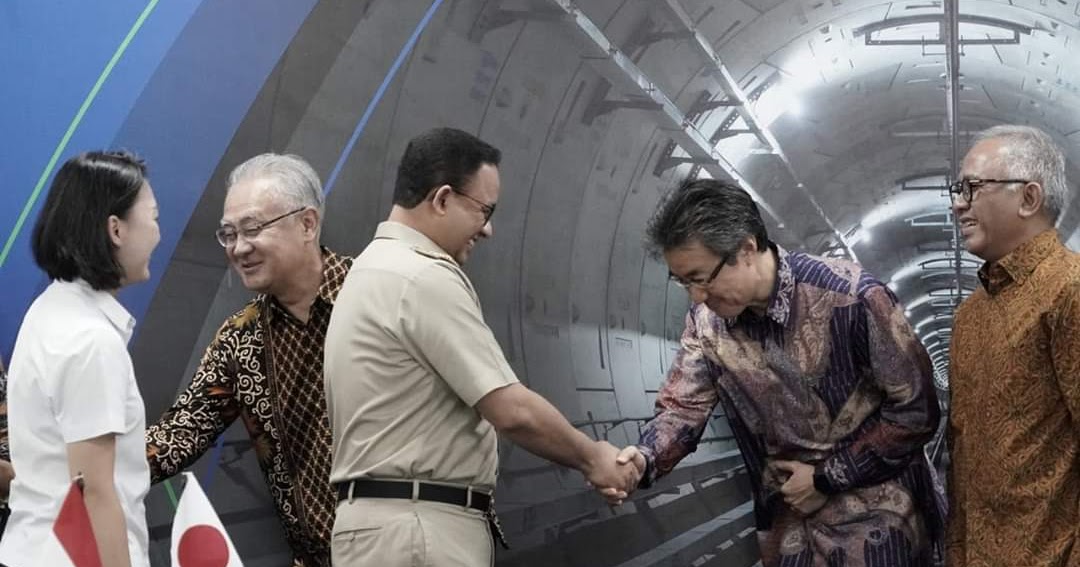 kerjasama PT MRT Jakarta dengan Shimizu-Adhi Karya Joint Venture (SAJV)