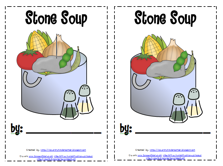 Lil Country Librarian Stone Soup Printables  Lil Country Librarian Stone Soup Printables