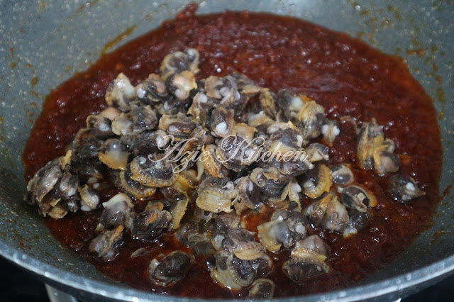 Sambal Tumis Kerang