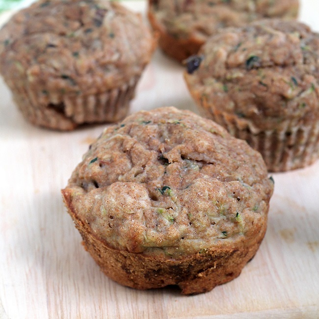 Mix it Up Zucchini Raisin Muffins