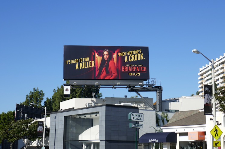 Briarpatch season 1 billboard Sunset Plaza Briarpatch season 1 billboard
