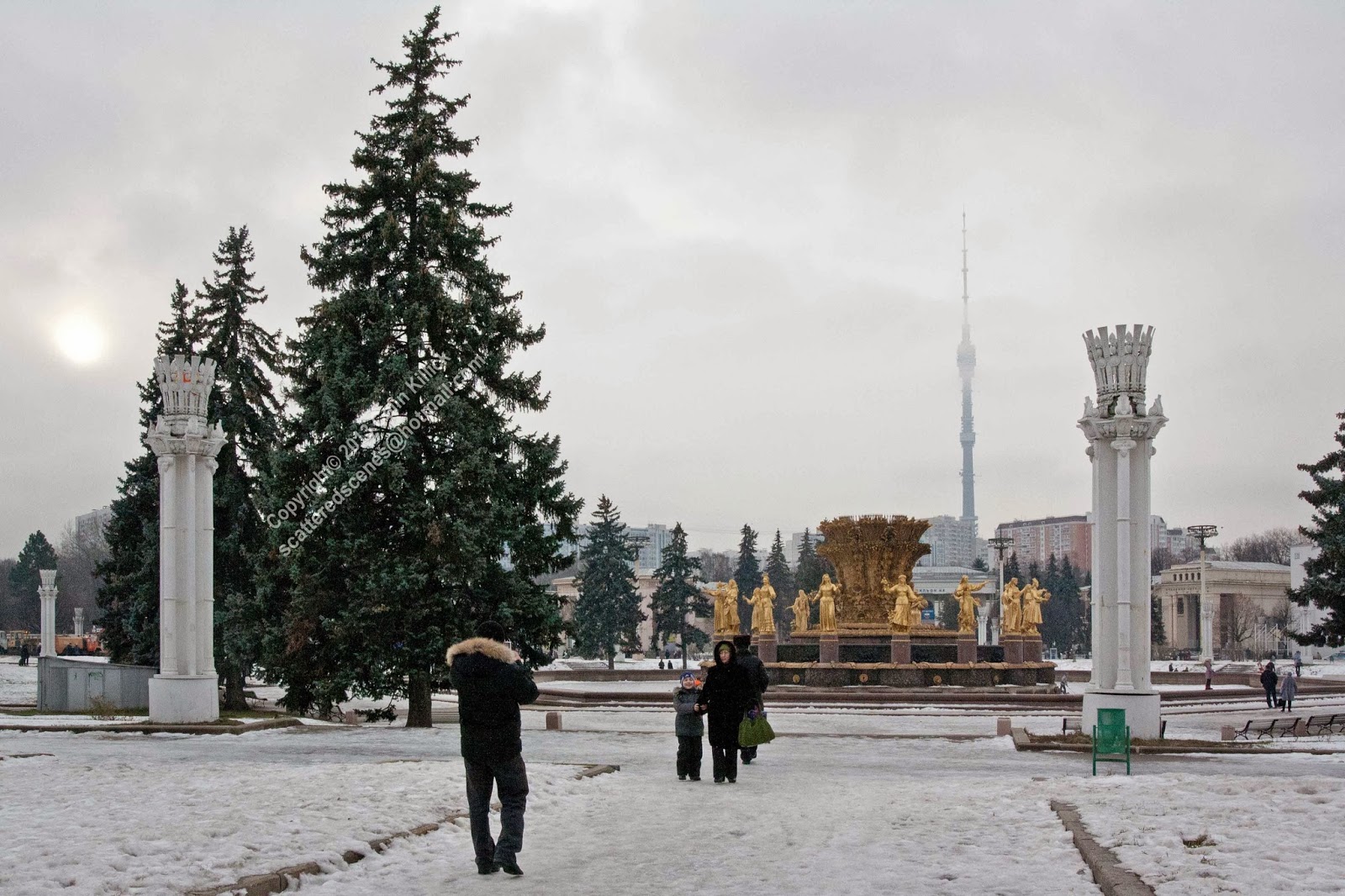 Three years in Moscow: VDNK