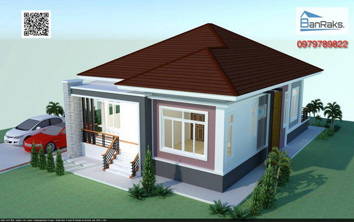 There are beautiful designs of single-storey houses that you can build for your dream home. The planning stage in building a house is very hard in itself, but when you have to build a single-storey house that will fit everything your family needs makes it even harder. Most of us like to hire a professional architect to design our house but we still find it difficult to communicate our ideas appropriately.   If you too are facing the same difficulty in designing or looking for a beautiful and amazing single-storey house, then here are some designs that are absolutely worth considering. HOUSE PLAN NO. 1    This house is a modern style. A living area of 120 square meters and it consists of three bedrooms, two bathrooms, living room, kitchen and a patio outside.                                         HOUSE PLAN NO. 2    This is a single-storey house design.  It consists of two bedrooms, two bathrooms, one kitchen, one living room, 84 square meters of living space, and a construction cost of 700,000 Baht or 21,100 US Dollars.                                                        HOUSE PLAN NO. 3    This house is a modern house style. It consists of two bedrooms, one bathroom, a hall in the center, a kitchen and a living space in the outside. The area is about 95 square meters. The construction budget for this house is about 850,000 Baht or 25,600 US Dollars.                                                                    HOUSE PLAN NO. 4    A modern single-storey house consists of one bedroom, one bathroom, a hallway, kitchen and house extension. The estimated costs for the construction of this house is 450,000 Baht or 13,600 US Dollars.                                    HOUSE PLAN NO. 5    Modern style winged birdhouse. The living area is about 80 square meters, consisting of a central hall, a living room, bathroom and a dressing room.                 SOURCE: naibann This article is filed under: small house floor plans, small home design, small house design plans, small house architecture, beautiful small house design, small house plans modern   SEE MORE:
