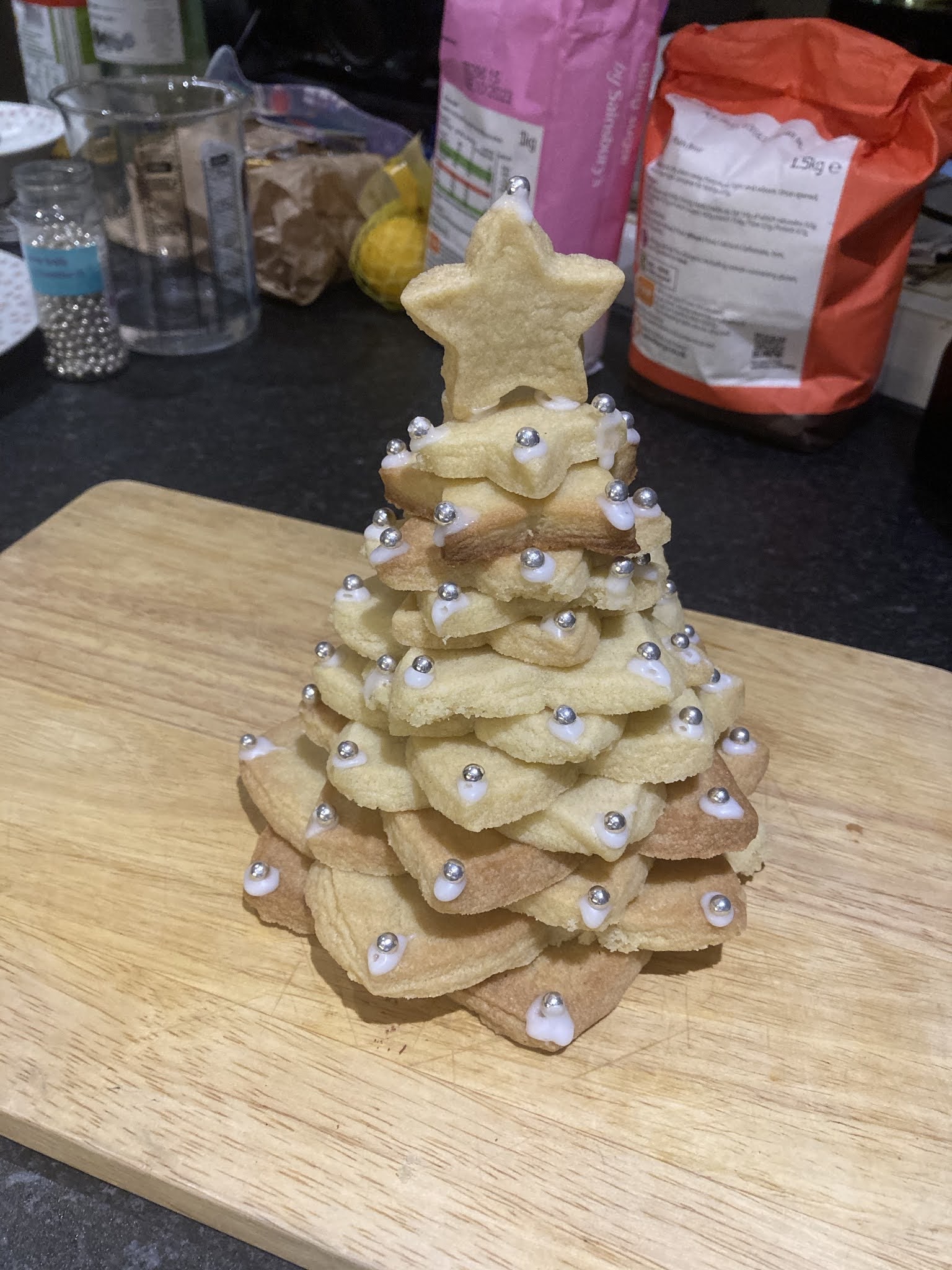 Cook with Katie: Festive Shortbread Tree 