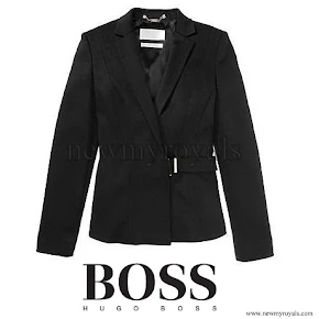 Queen Letizia wore HUGO BOSS FS-Jesila Fashion Blazer