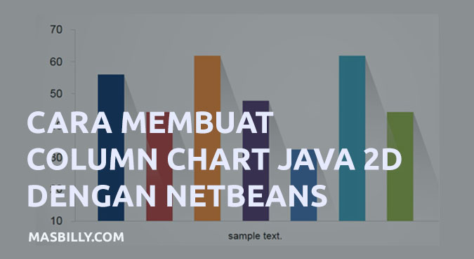 Cara Membuat Column Chart (Grafik Kolom) di Netbeans Java 2D Tanpa Library