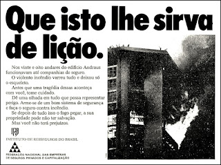 Incêndio no Edifício Andraus, 1972; os anos 70; propaganda na década de 70; Brazil in the 70s, história anos 70; Oswaldo Hernandez;