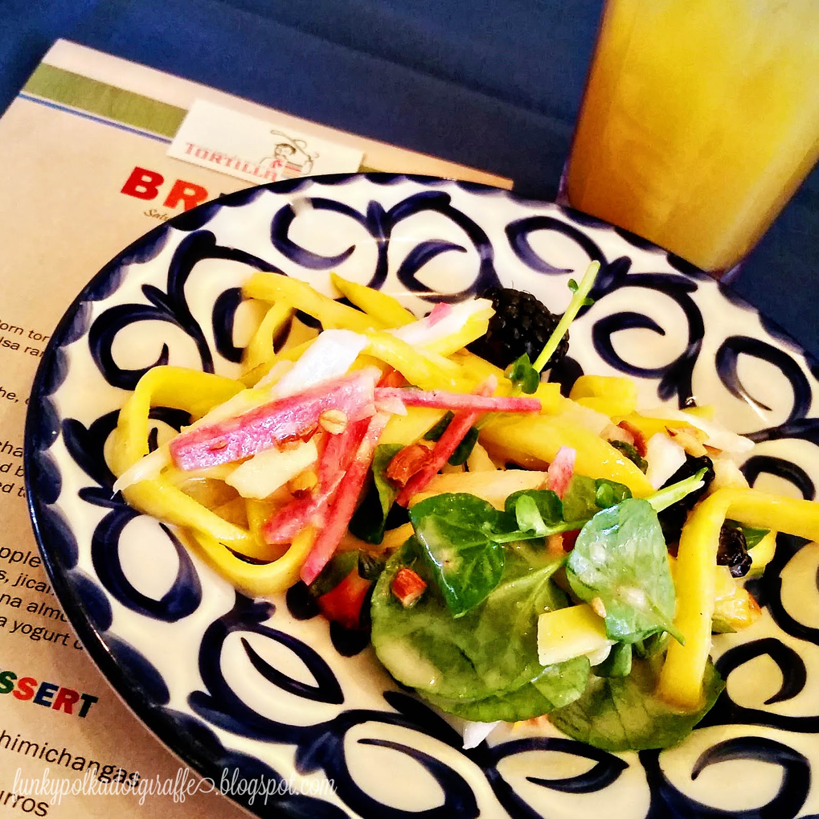 Funky Polkadot Giraffe Brunch at Tortilla Jo's in Downtown Disney