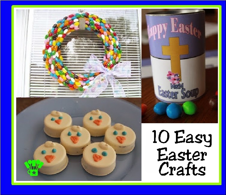 10 Easy Easter Crafts from the Archives from Kandy Kreations