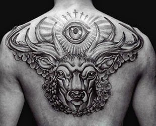 Fotos tatuagens de animais - cervo