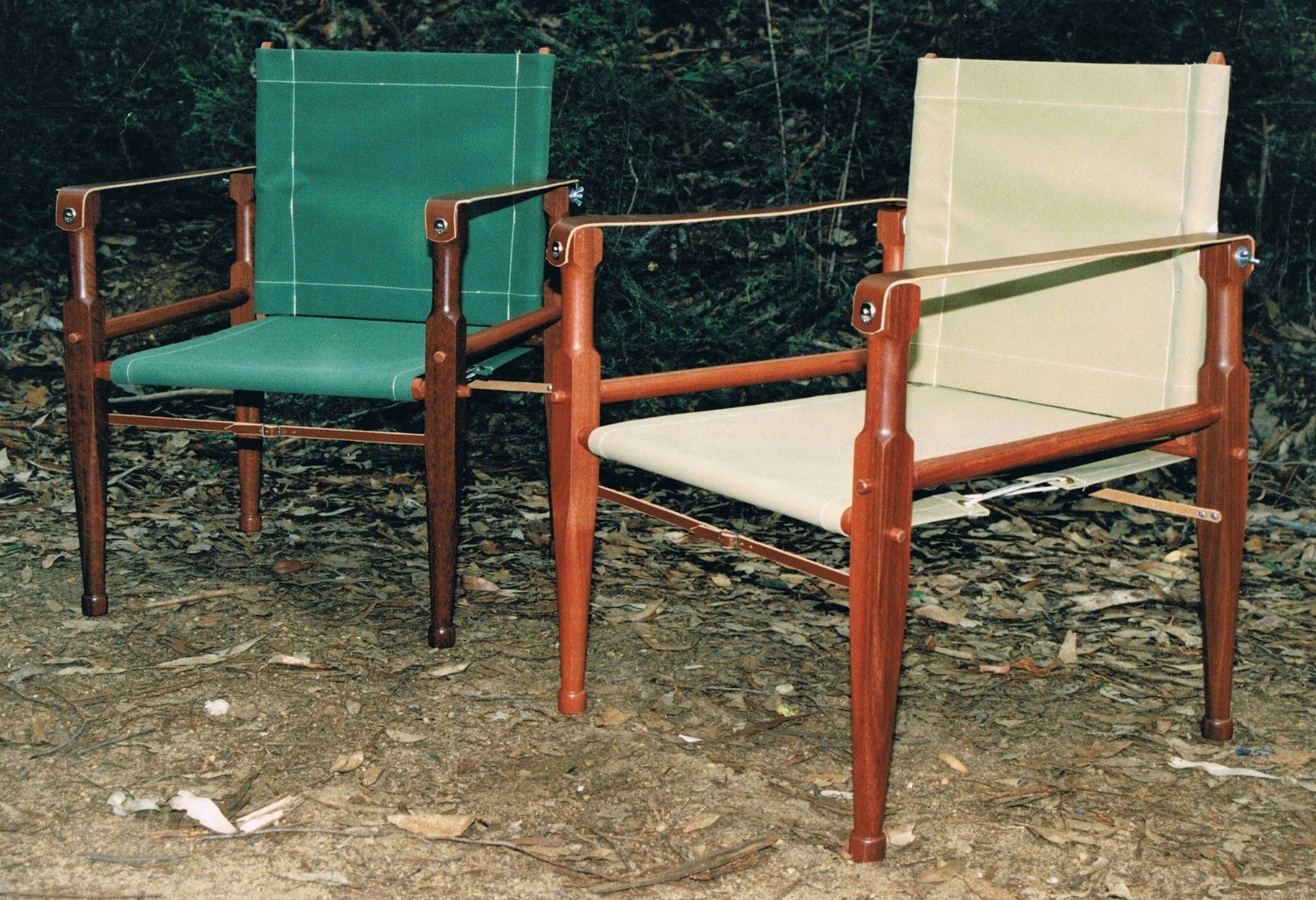 The Joy of Wood The wonderful campaign chair.