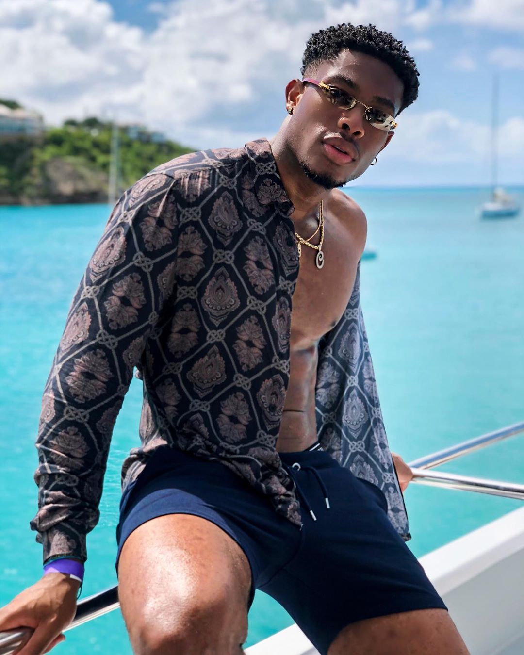 Workout, Gym, Fitness Caesar Chukwuma likes to workout at the gym to