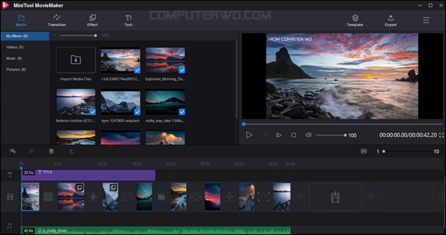������ MiniTool MovieMaker ������ ����� Annotation+2020-01