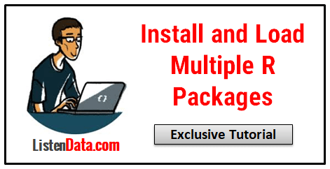 Install multiple R Packages