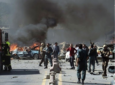 افغانستان میں اٹلی کے سفارت خانے کی گاڑی پر حملہ، ہلاکتوں کا خدشہ  موجود