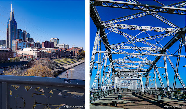 Nashville: Ponte de pedestres John Seigenthaler