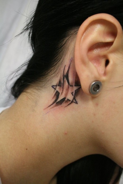differentstrokesfromdifferentfolks: behind the ear tattoos for girls ...