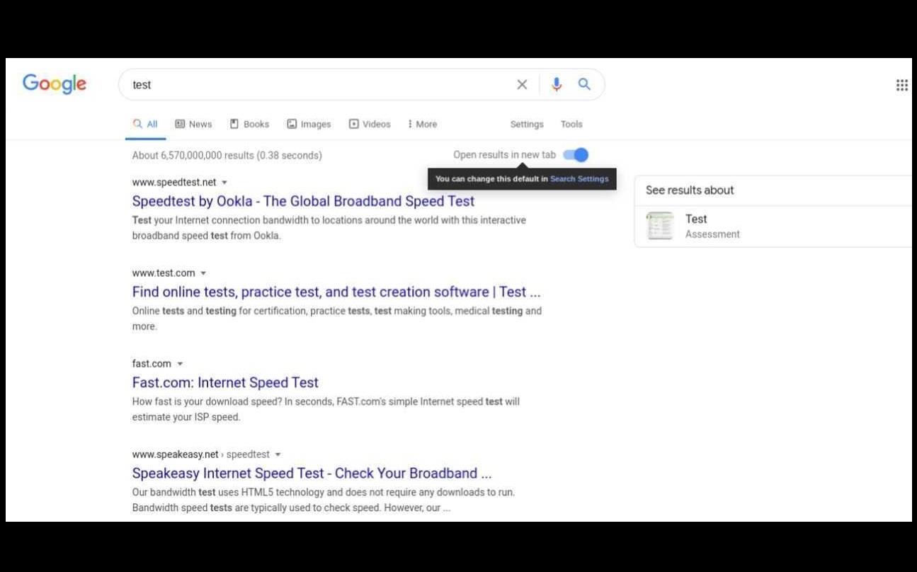 google search open in new tab