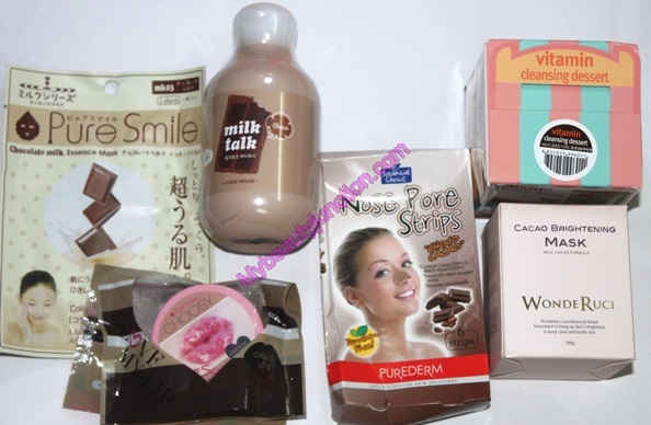 Memebox Cacao beauty box review, unboxing, photos