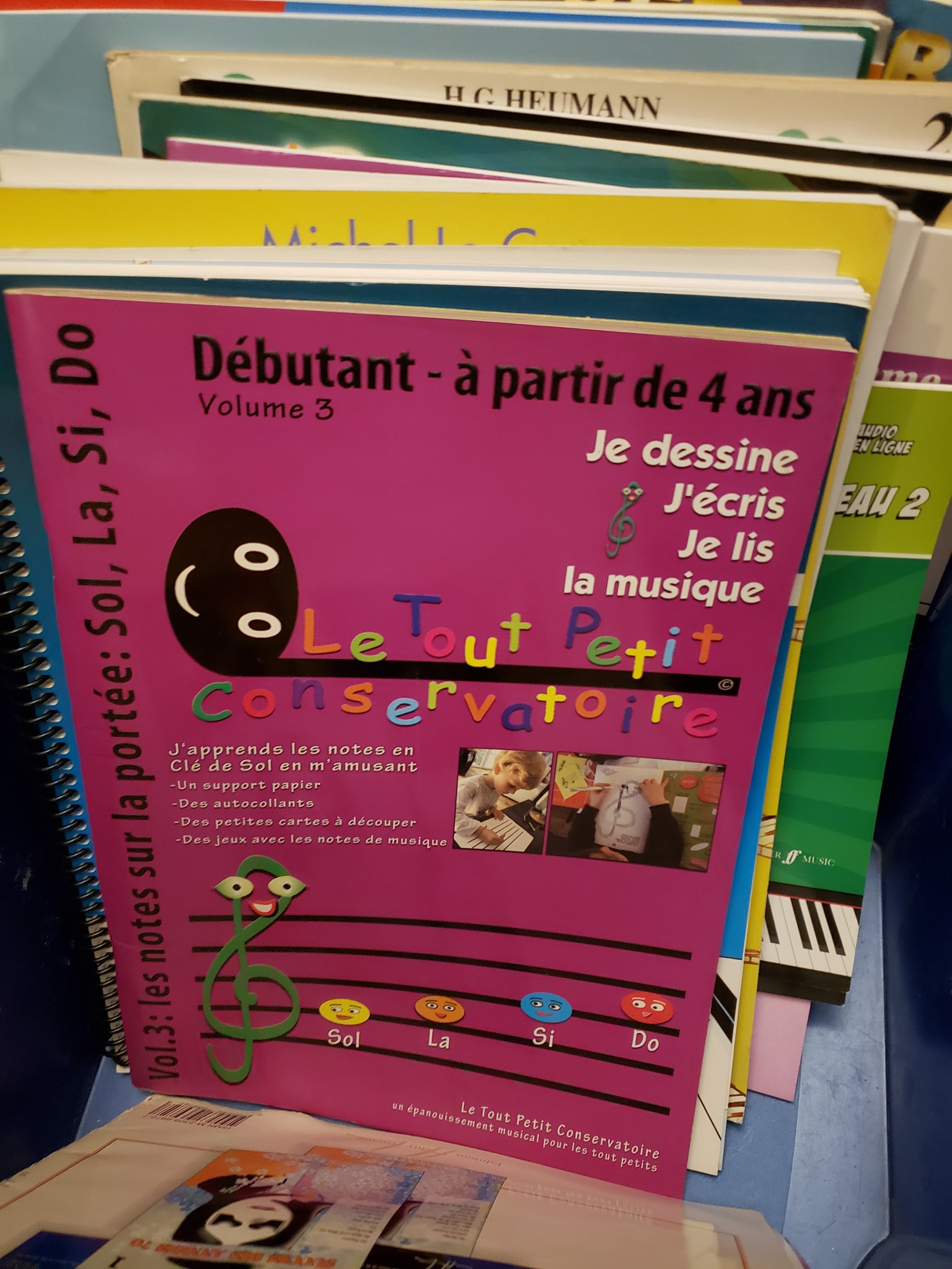 Cours de piano à Bourges Partitions à vendre!