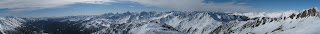 Herrliche Aussicht auf der Kreuzspitze